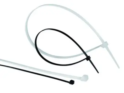 pásek stahovací  3.6 x 150 mm  černý 100ks